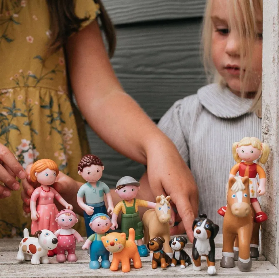 Cheap HABA Little Friends Cat Kiki With Basket