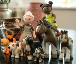 New HABA Little Friends Cat Kiki With Basket