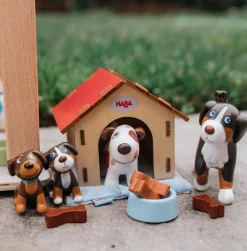 Clearance HABA Little Friends Dog Lucky With Doghouse