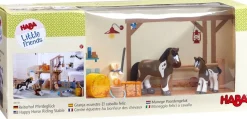 Flash Sale HABA Little Friends Happy Horse Riding Stable