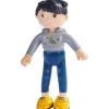 Store HABA Little Friends Liam Doll With Black Hair