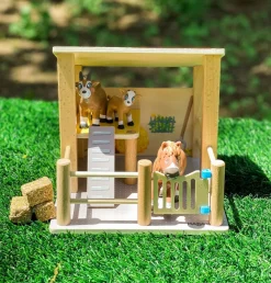 Shop HABA Little Friends Petting Zoo With Farm Animals
