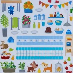 Best Sale HABA Little Friends Town Villa Decorative Decals