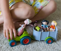 Fashion HABA Little Friends Tractor And Trailer