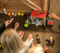 Fashion HABA Little Friends Tractor And Trailer