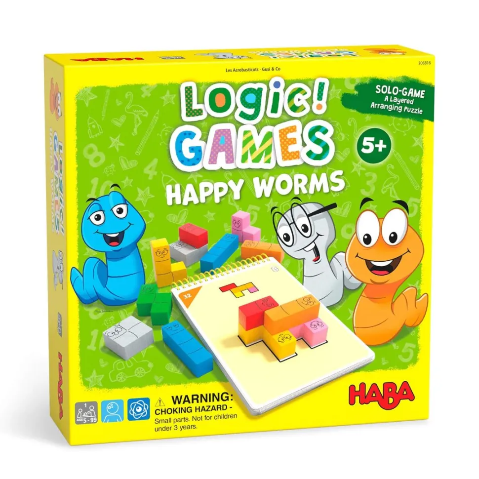Flash Sale HABA Logic! Games: Happy Worms
