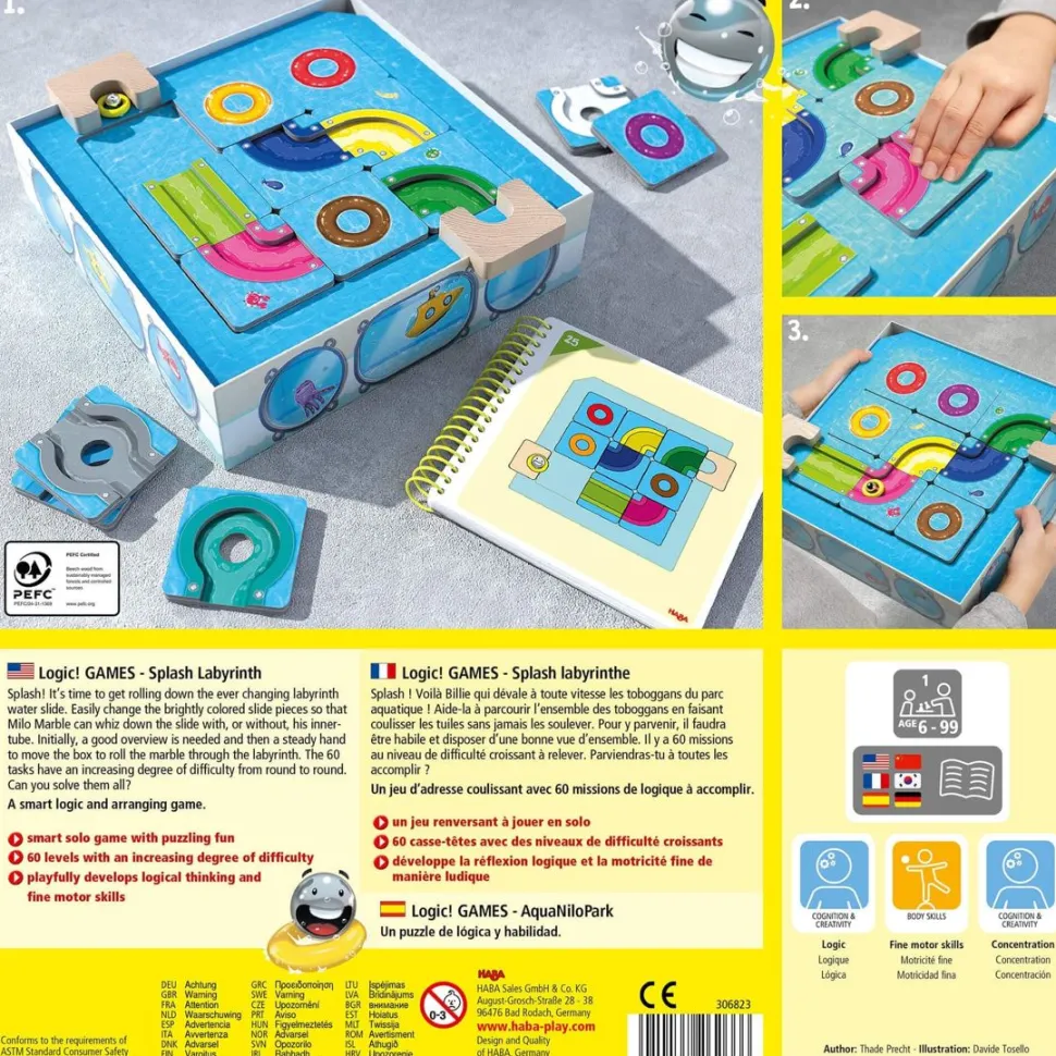 Discount HABA Logic! Games: Splash Labyrinth