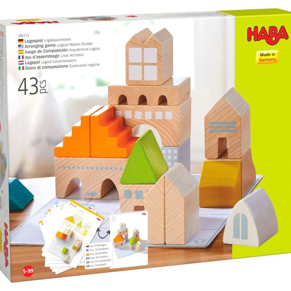 Clearance HABA Logical Master Builder Blocks