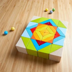 New HABA Mosaic 3D Wooden Arranging Game