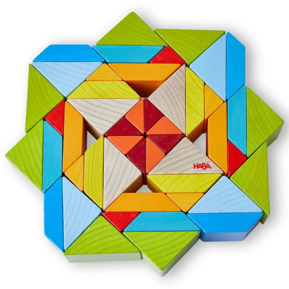 New HABA Mosaic 3D Wooden Arranging Game