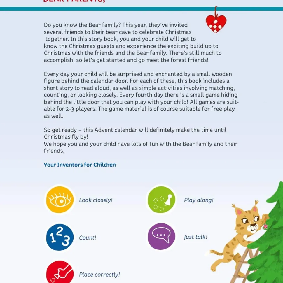 Outlet HABA My First Games Advent Calendar - Bear Cave