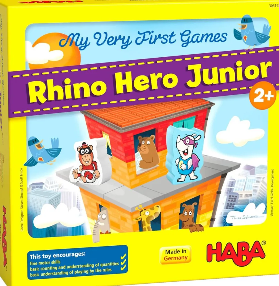 Outlet HABA My Very First Games - Rhino Hero Junior