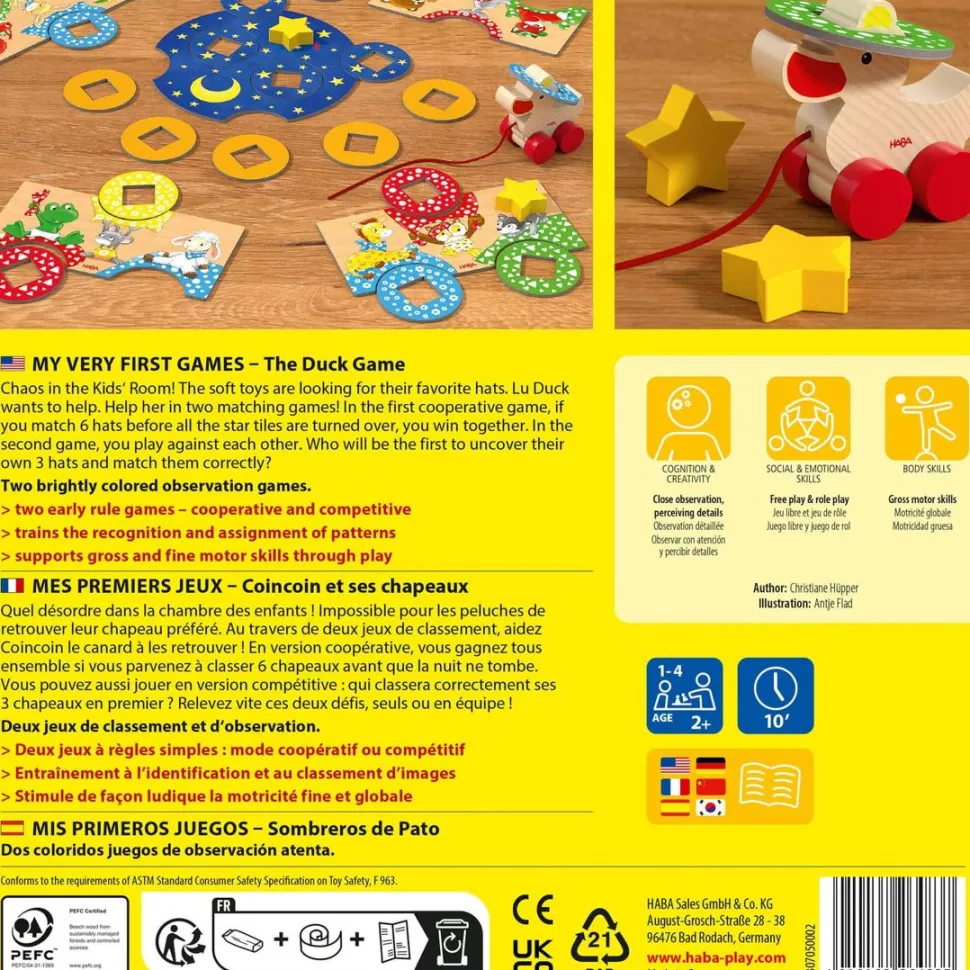 Discount HABA My Very First Games - The Duck Game