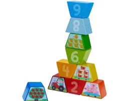 Best Sale HABA Numbers Farm Wooden Arranging Game