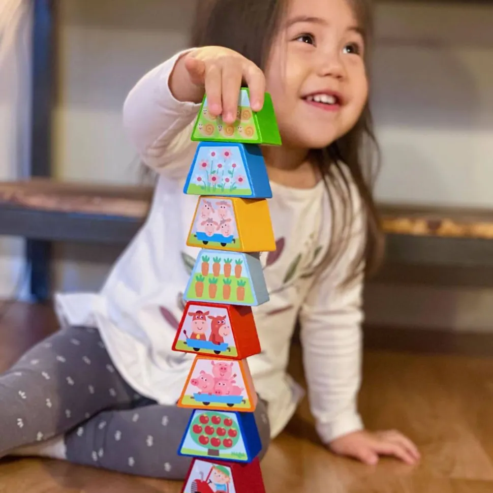 Clearance HABA Numbers Farm Wooden Arranging Game