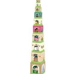 Shop HABA On The Farm Cardboard Stacking & Nesting Cubes