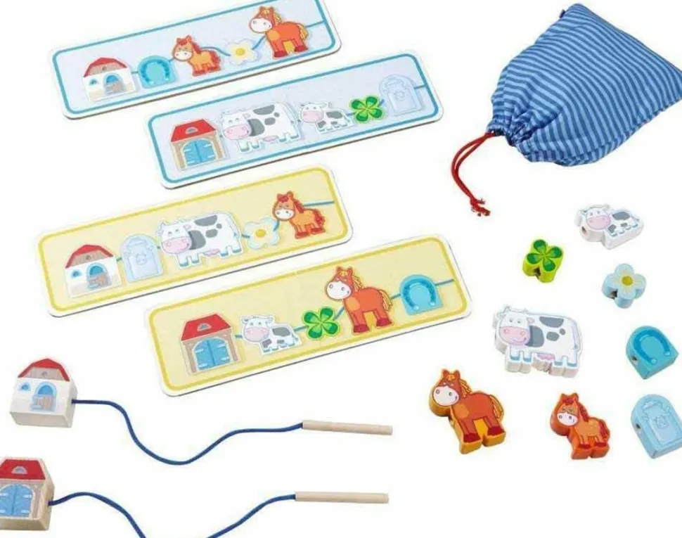 Fashion HABA On The Farm Threading Game