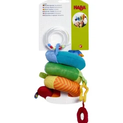 New HABA Rainbow Activity Spiral Stroller Toy
