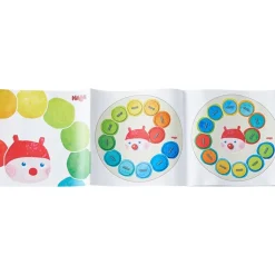 New HABA Rainbow Caterpillar Counting Threading Game