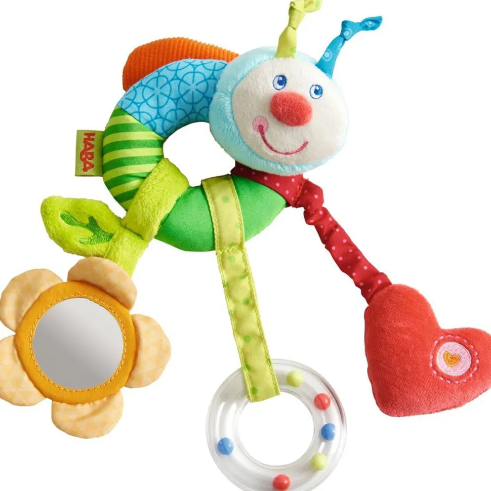 New HABA Rainbow Worm Hanging Toy