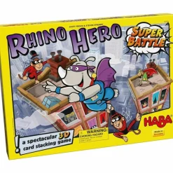 Shop HABA Rhino Hero - Super Battle Stacking Game