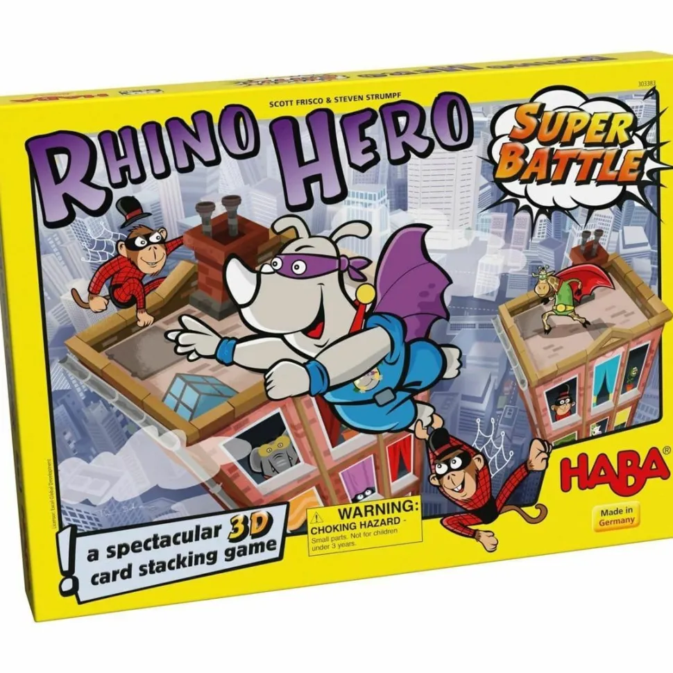 Best HABA Rhino Hero - Super Battle Stacking Game