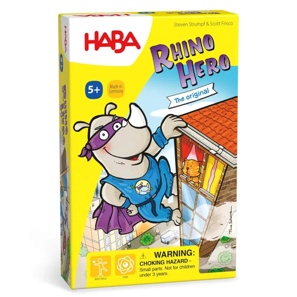 New HABA Rhino Hero Stacking Cards Game