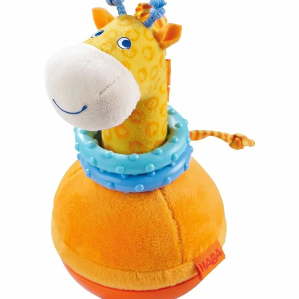 Fashion HABA Roly-Poly Giraffe Wobbling Baby Toy