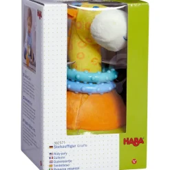 Fashion HABA Roly-Poly Giraffe Wobbling Baby Toy