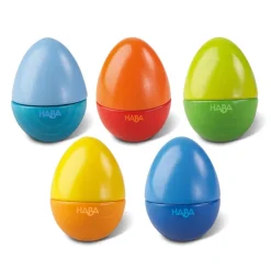 Outlet HABA Set Of 5 Wooden Musical Eggs