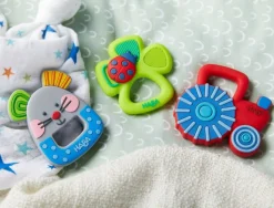Online HABA Shamrock Silicone Teether