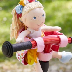 Store HABA Soft Doll'S Bike Seat Flower Meadow