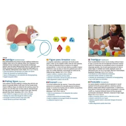 Cheap HABA Squirrel Pull Along Toy Sorting Box