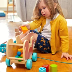 Best Sale HABA Squirrel Pull Along Toy Sorting Box