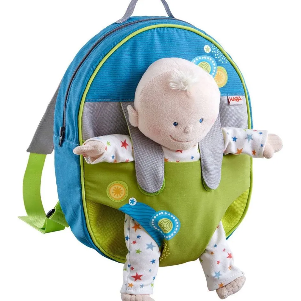 New HABA Summer Meadow Backpack To Carry 12" Soft Dolls