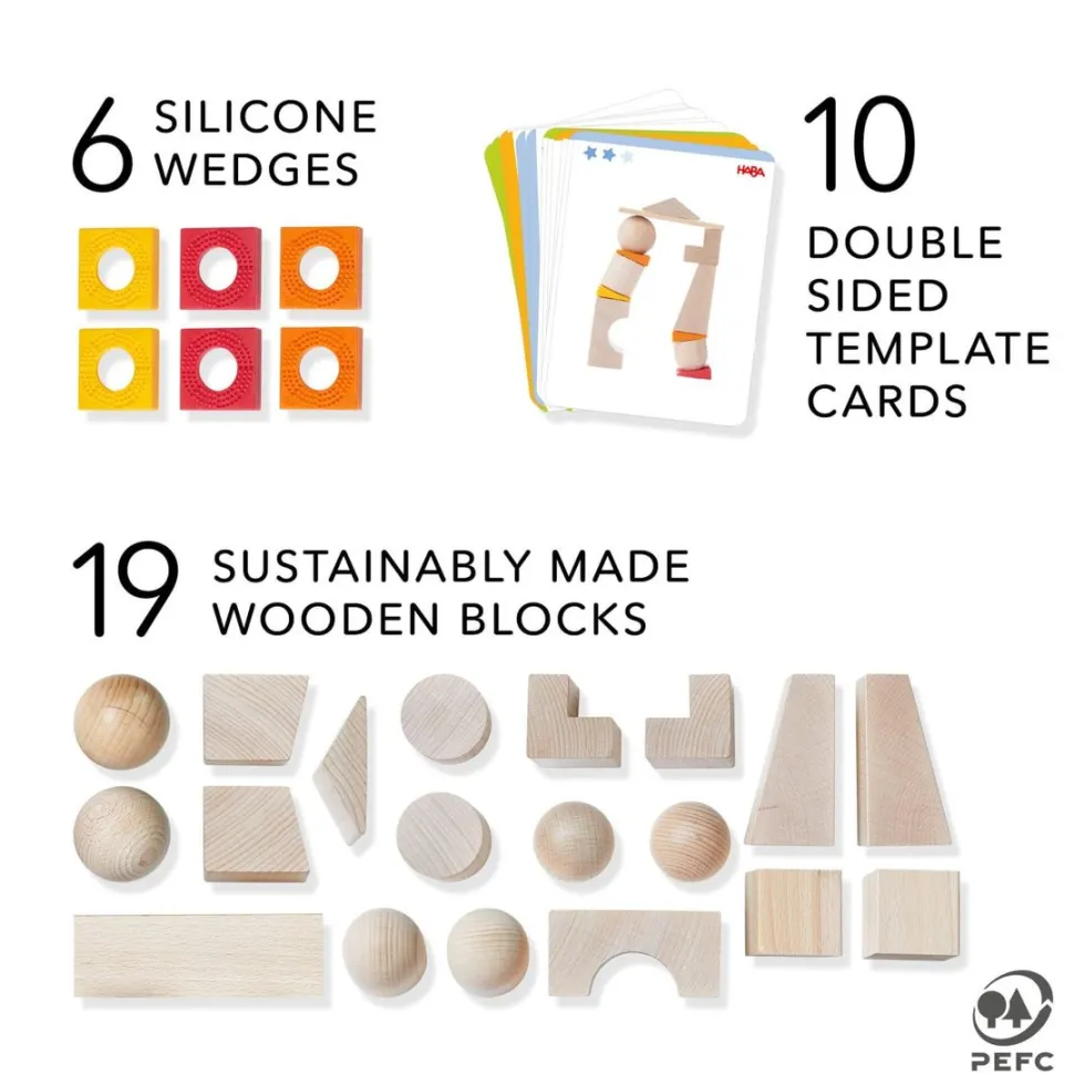 Online HABA Teetering Towers Wooden Blocks