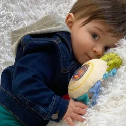 Shop HABA Teether Cuddly Rainbow Round Activity Toy