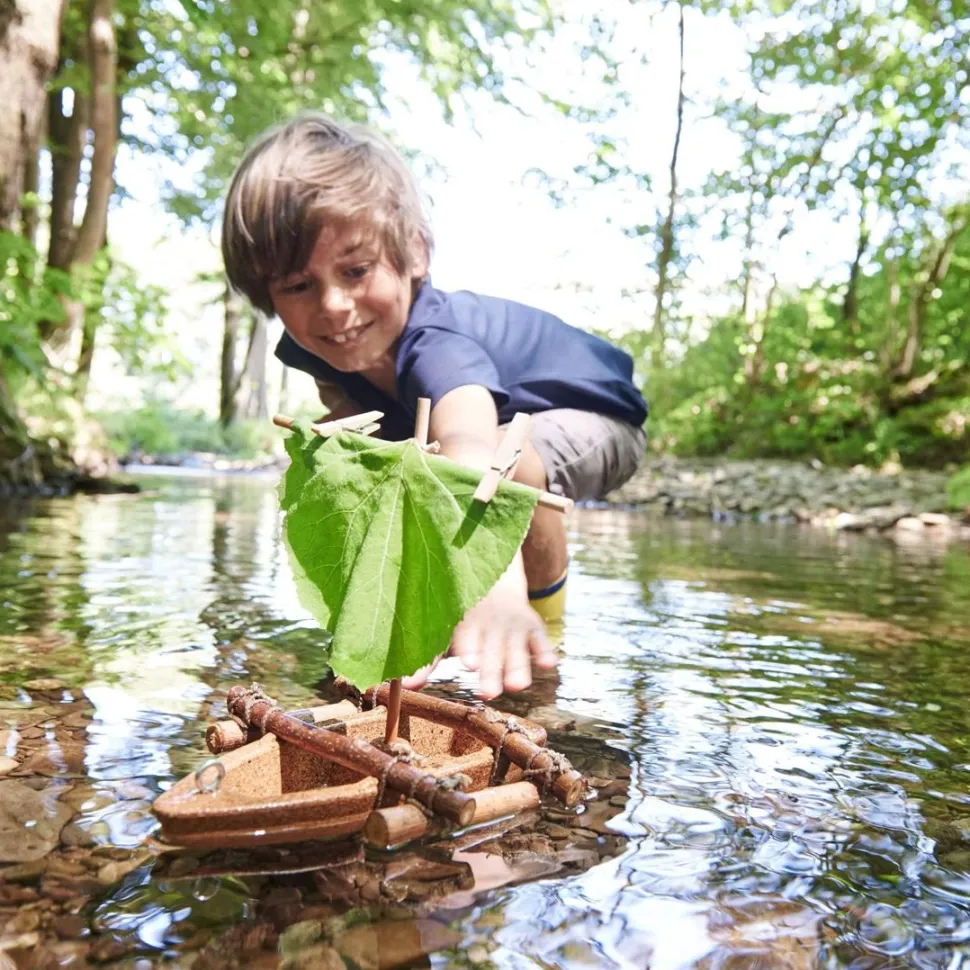Clearance HABA Terra Kids Cork Boat Diy Activity Kit