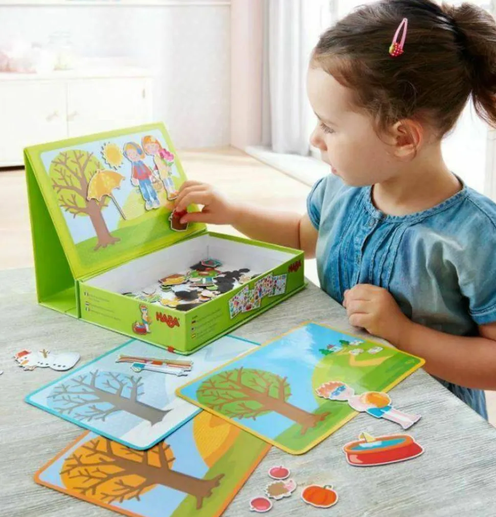 Clearance HABA The Seasons Magnetic Game Box