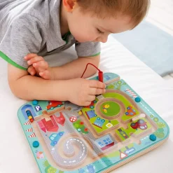 Clearance HABA Town Maze Magnetic Puzzle Game