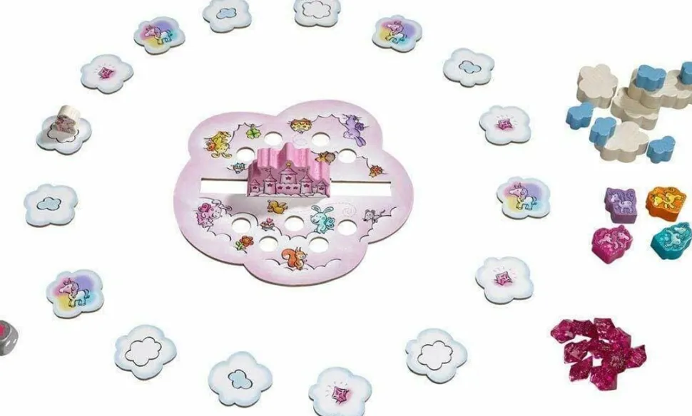 Clearance HABA Unicorn Glitterluck - Cloud Stacking Game