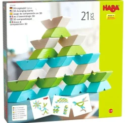 Best HABA Varius 21 Piece Wooden Building Blocks