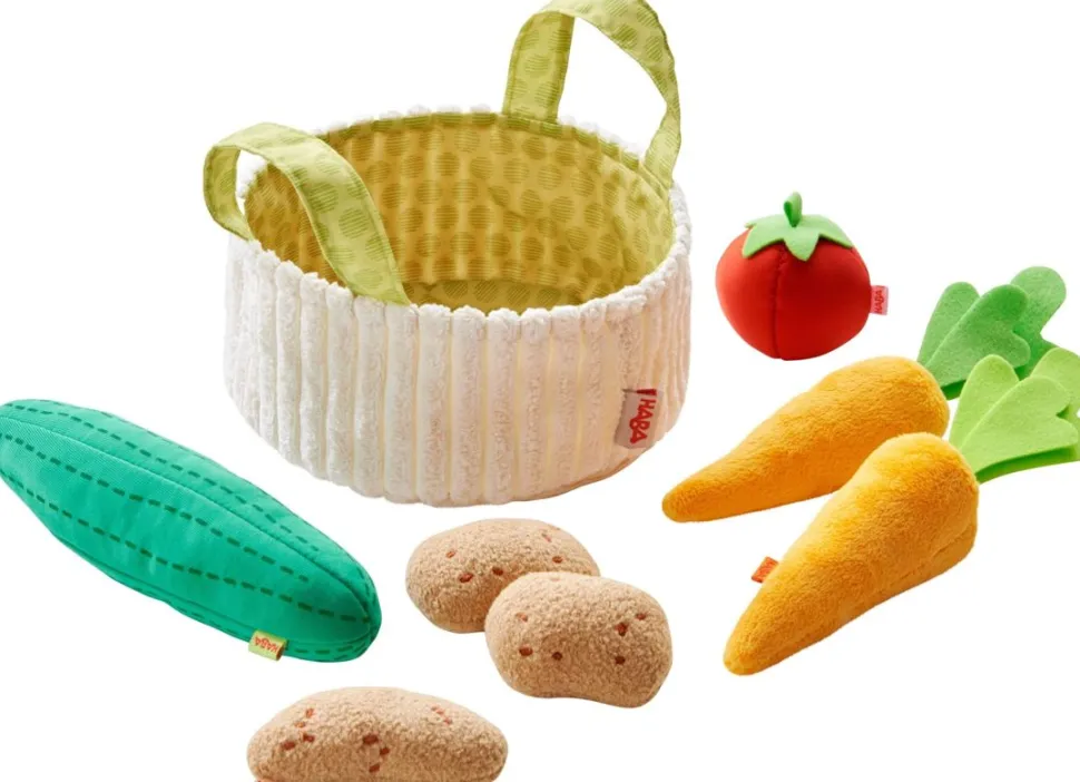 Fashion HABA Vegetable Basket Soft Play Food