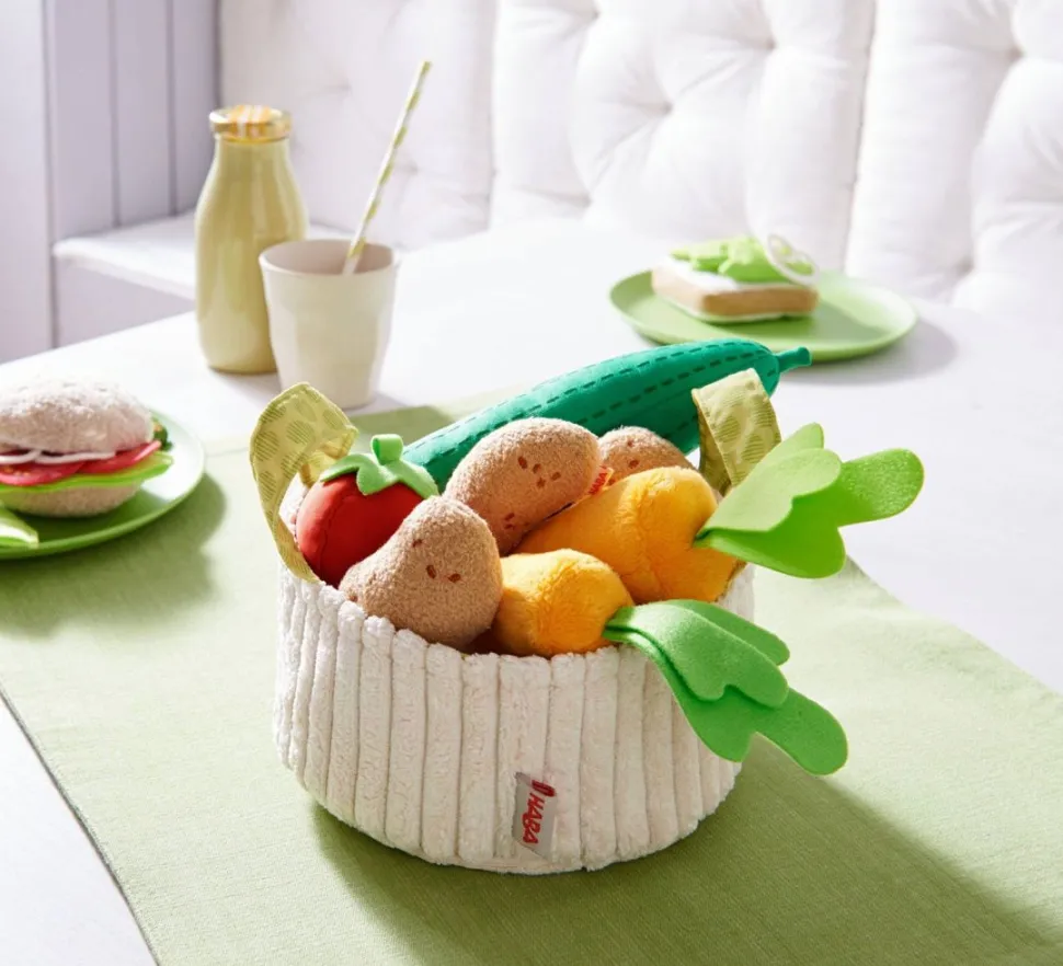 Fashion HABA Vegetable Basket Soft Play Food