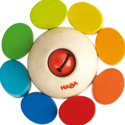 Discount HABA Whirlygig Wooden Rattle & Clutching Toy