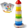 Discount HABA Wobbly Tower Wooden Stacking Game