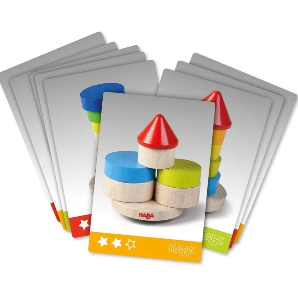 Discount HABA Wobbly Tower Wooden Stacking Game